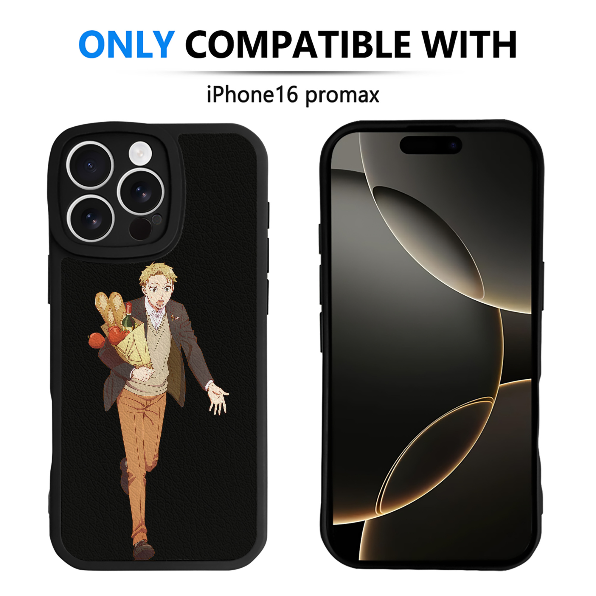 （画像用） SPY×FAMILY间谍家家酒 【iPhone 16シリーズ対応】シリコンスマホケース（レザー調） 材質：シリコン